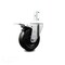 Service Caster 4 Inch Hard Rubber Swivel 7/8 Inch Square Stem Caster with Total Lock Brake SCC SCC-SQTTL20S414-HRS-78 - alternate 1